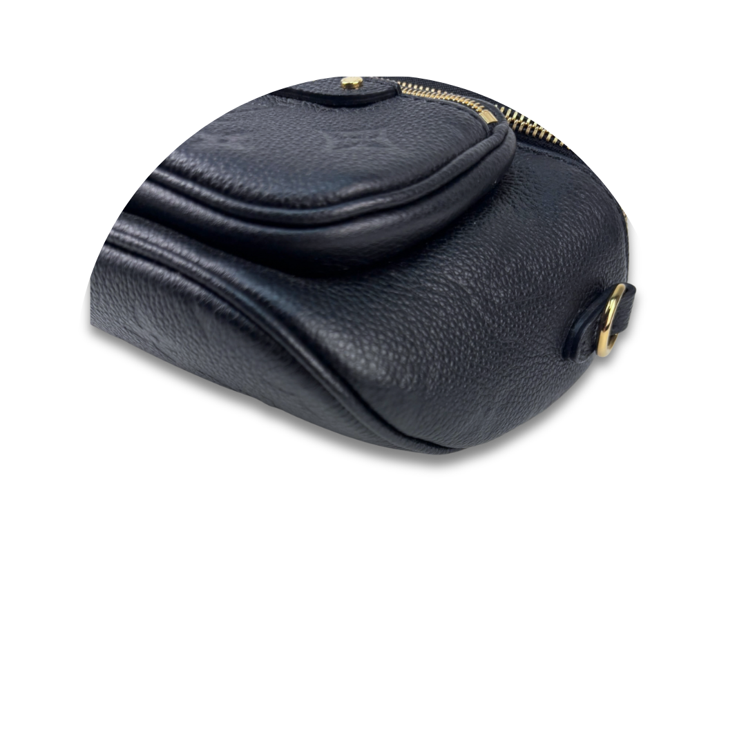 Louis Vuitton Black Empreinte Mini Bum Bag