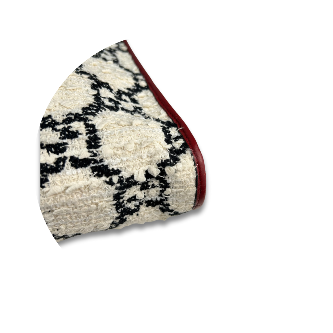 Gucci Bouclé Tweed Rajah Chain Tote