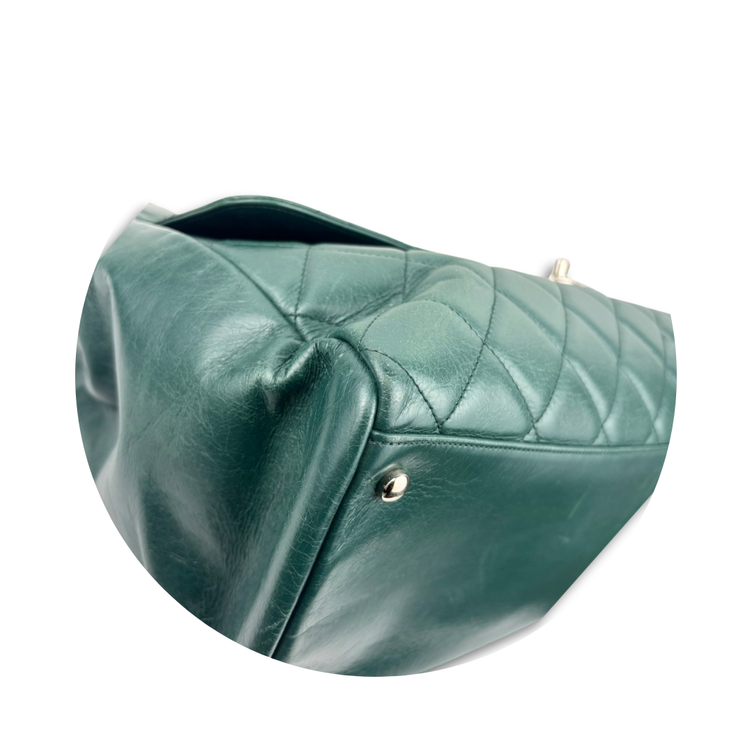 Chanel Green Large CC Delivery Tote