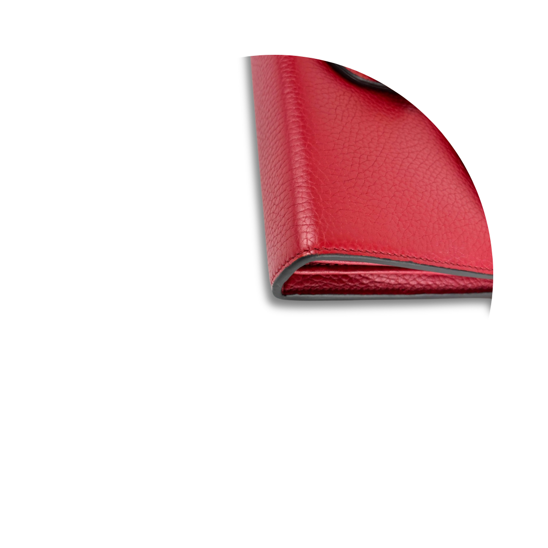 Gucci Red Marmont Mini Chain Wallet