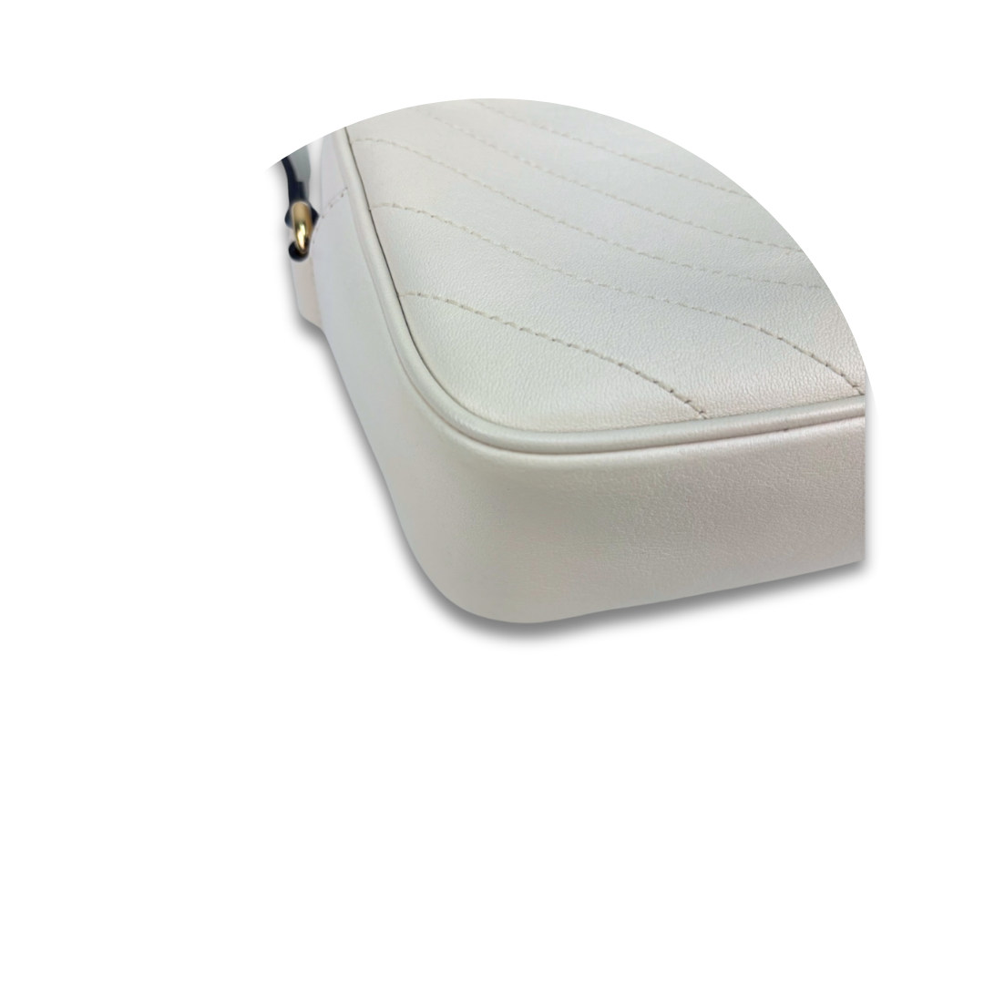 Gucci Cream Blondie Camera Bag