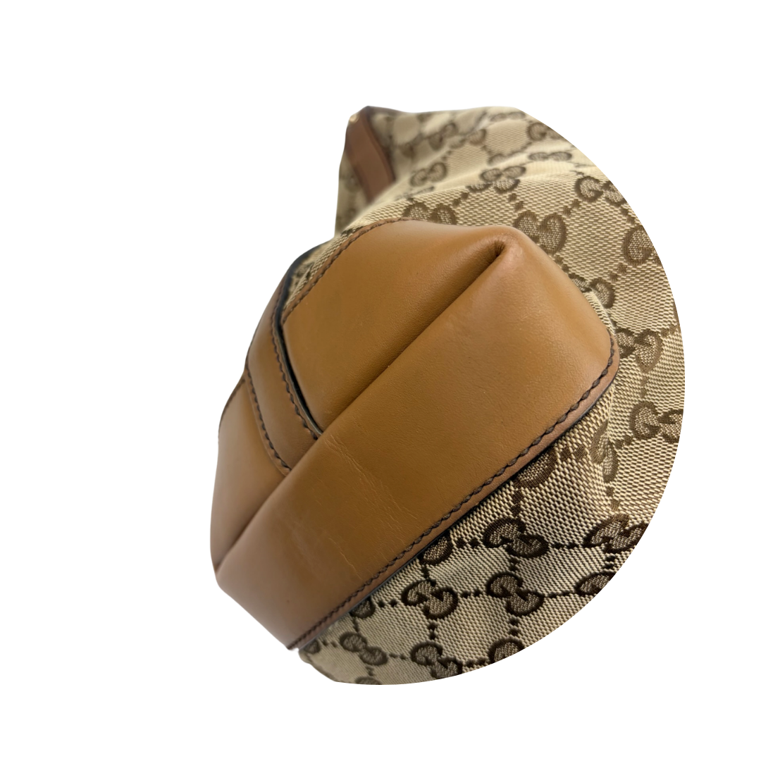 Gucci Brown Canvas Craft Tote
