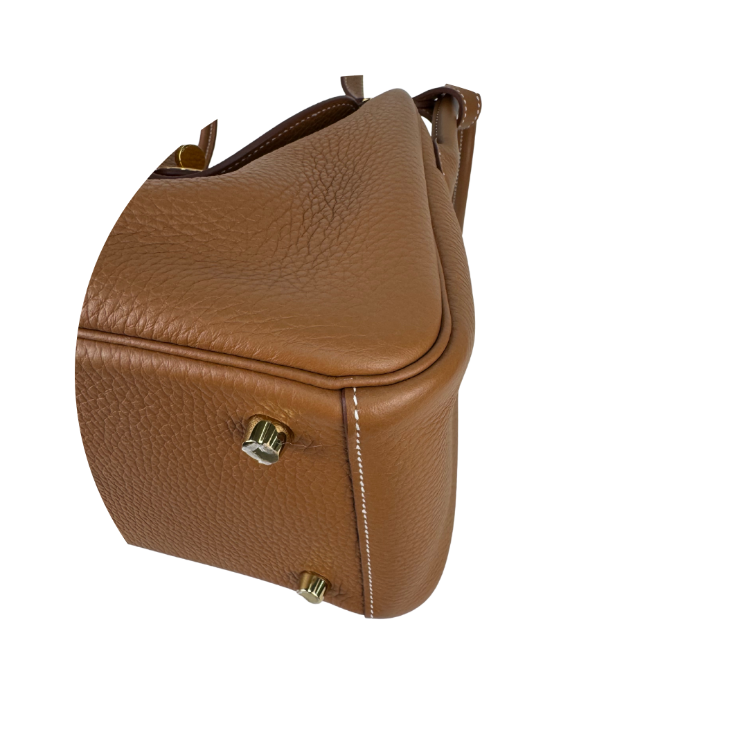 Hermès Clemence Lindy 26 Gold