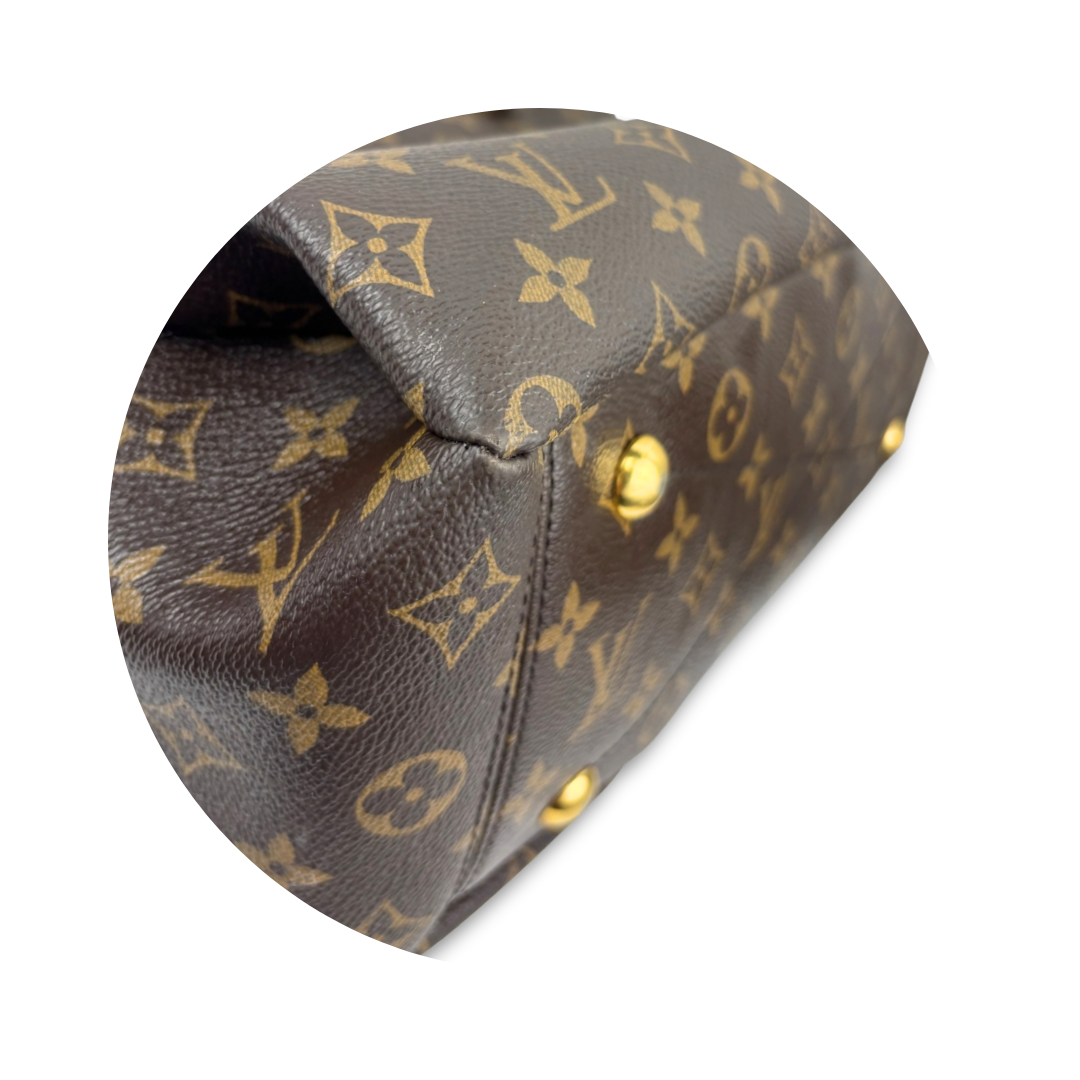 Louis Vuitton Monogram Pallas MM Red