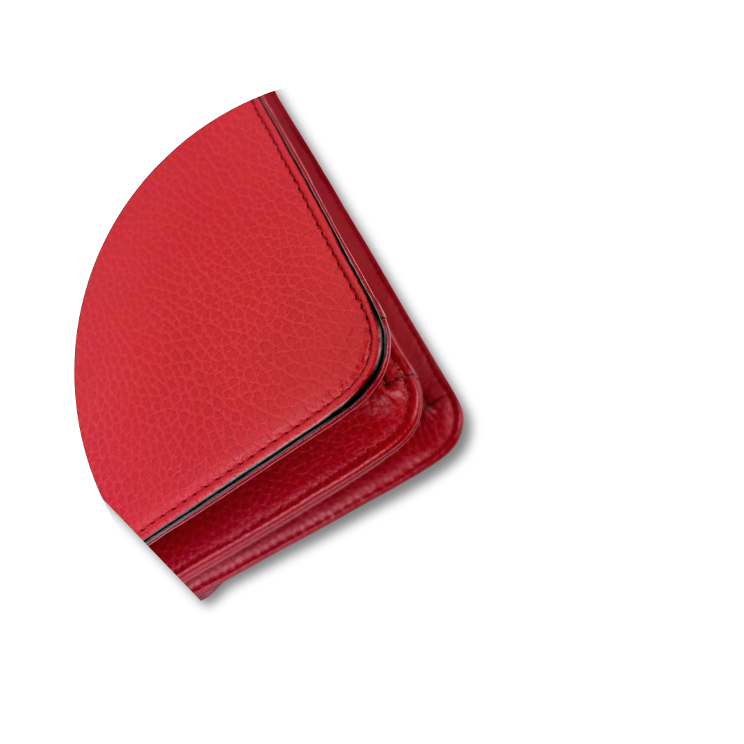 Gucci Red Interlocking GG Shoulder Bag