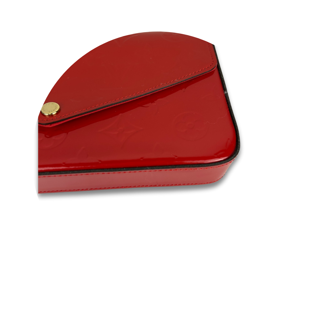 Louis Vuitton Red Vernis Pochette Felicie