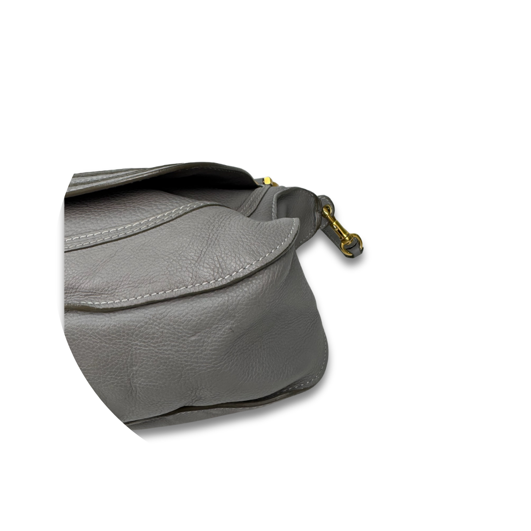 Chloé Grey Medium Marcie Satchel