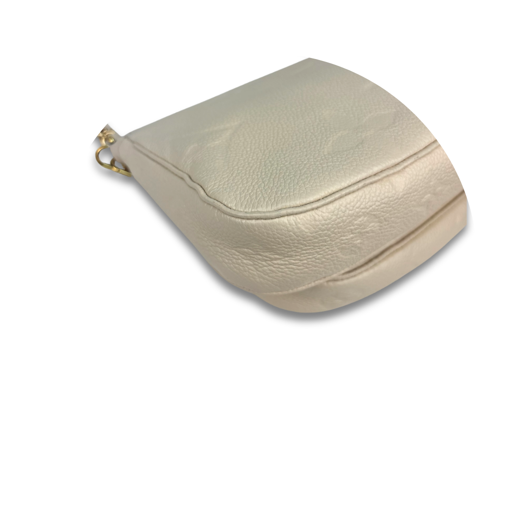 Louis Vuitton Cream Empreinte Multi Pochette Accessoires