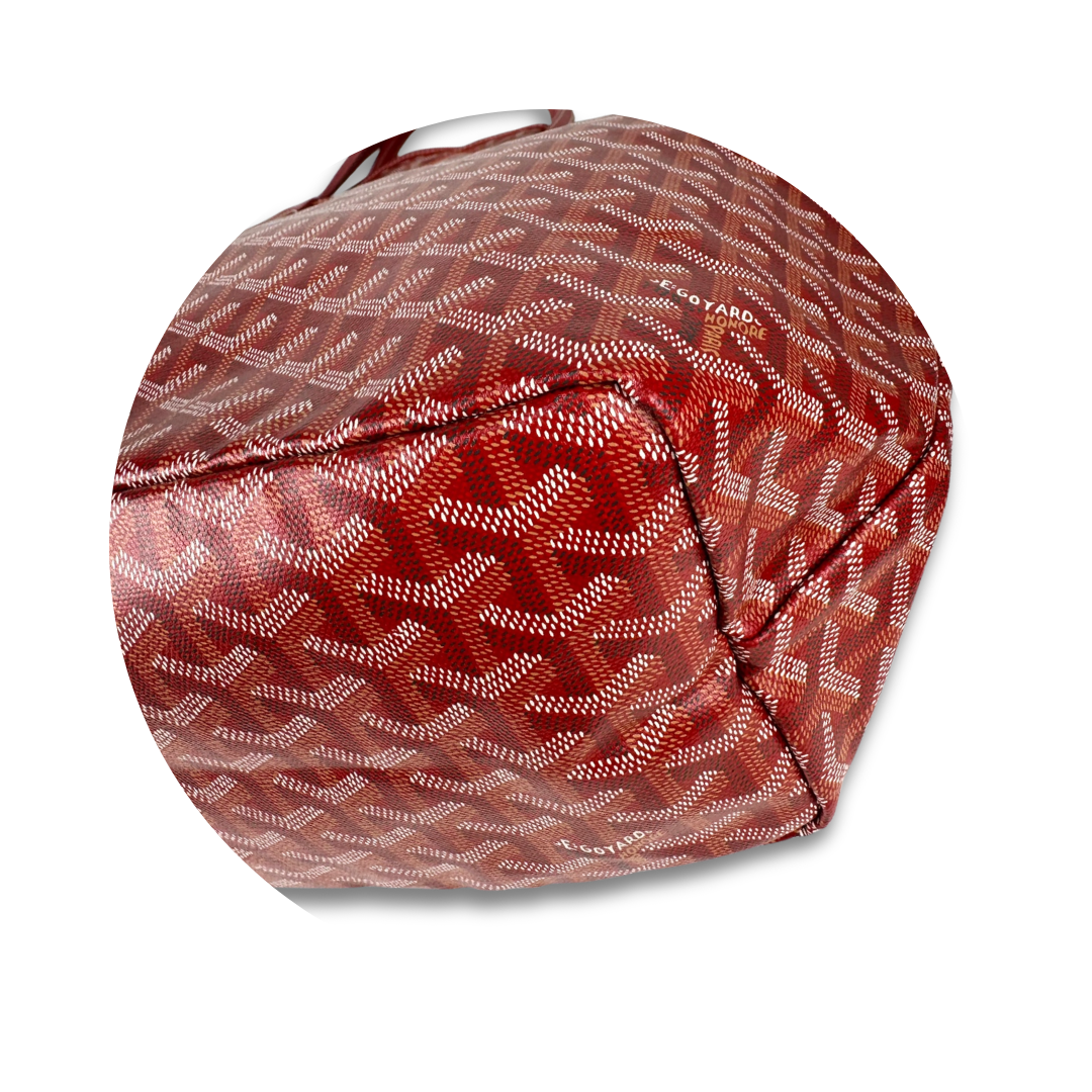 Goyard Red Saint Louis PM Tote