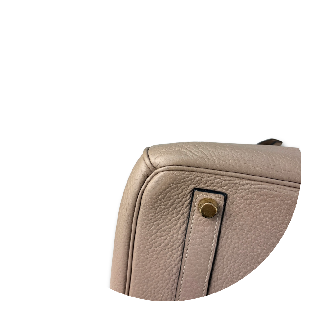 Hermès Clemence Birkin 35 Gris Tourterelle
