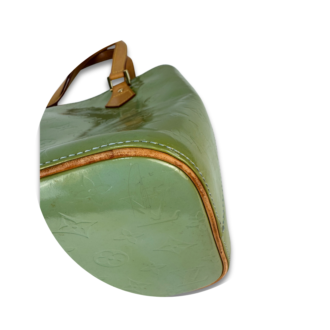 Louis Vuitton Pistachio Vernis Brentwood Tote