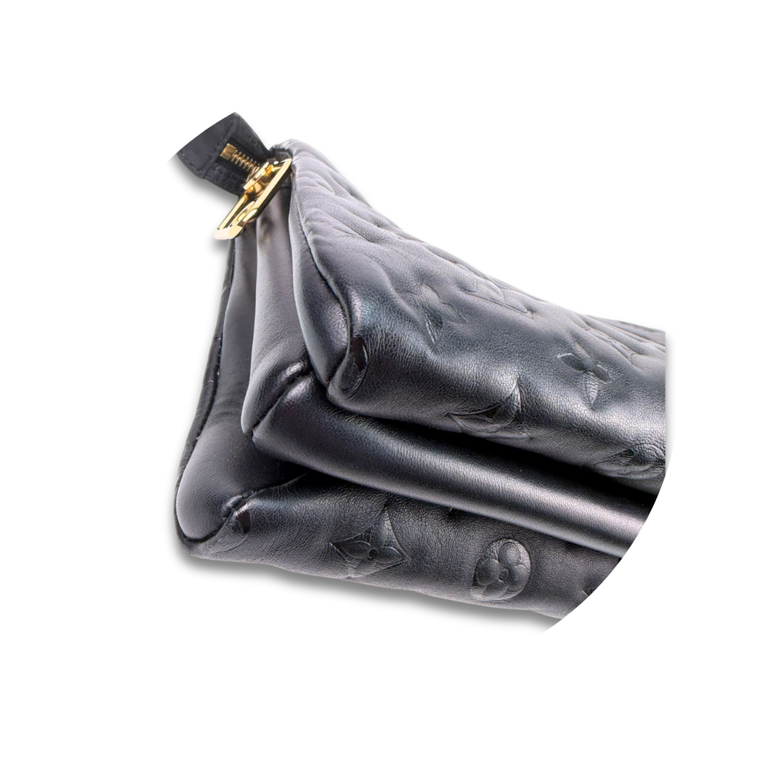 Louis Vuitton Black Coussin PM