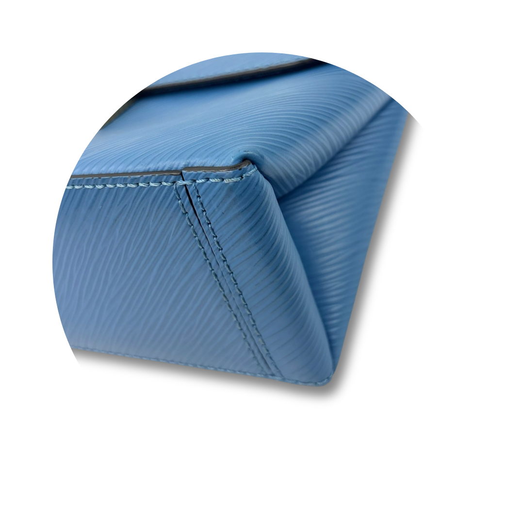 Louis Vuitton Blue Epi Leather Locky BB