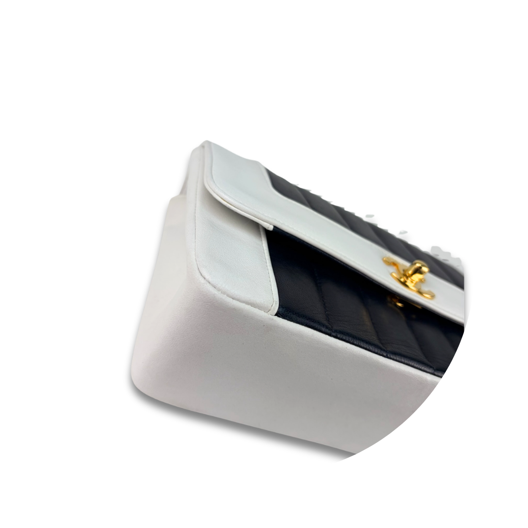 Chanel Bicolor Small Mademoiselle Flap Bag