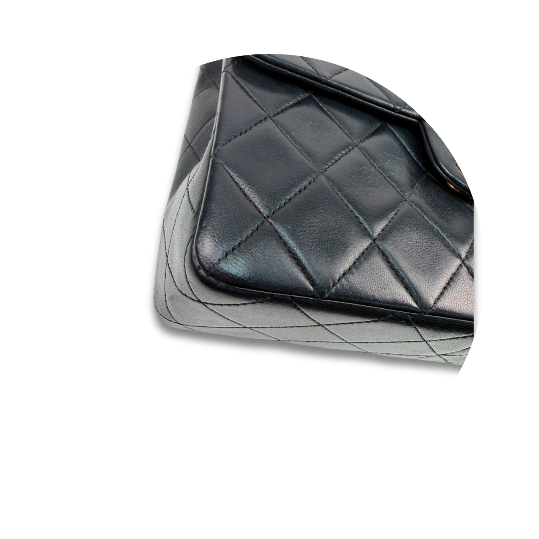 Chanel Classic Black Small Square Single Flap
