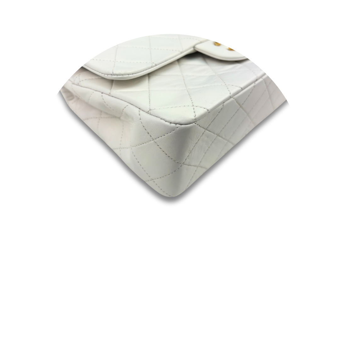 Chanel Classic White Small Double Flap