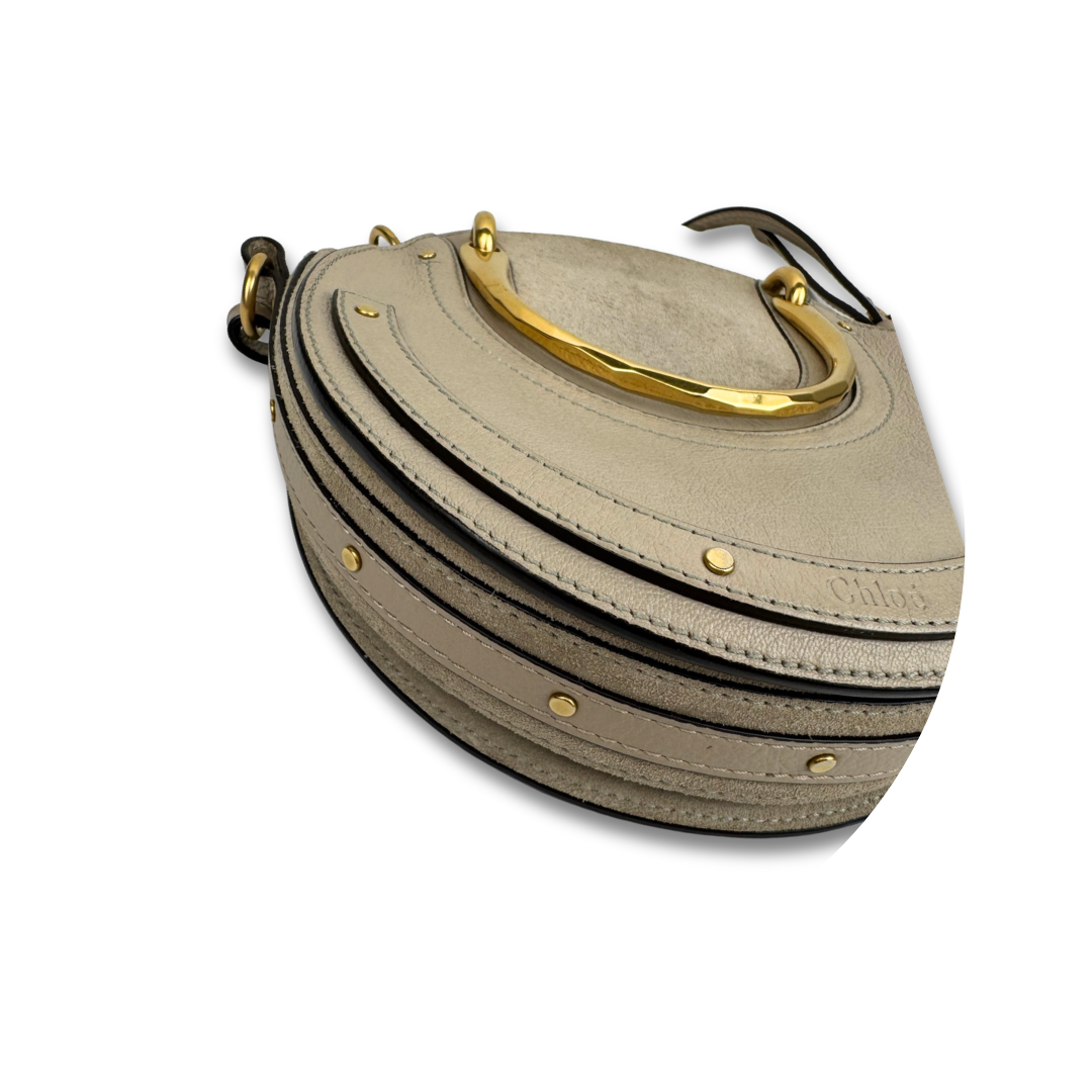 Chloe Beige Pixie Crossbody Bag