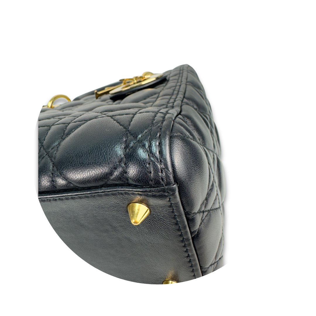 Dior Medium Black Lady Dior