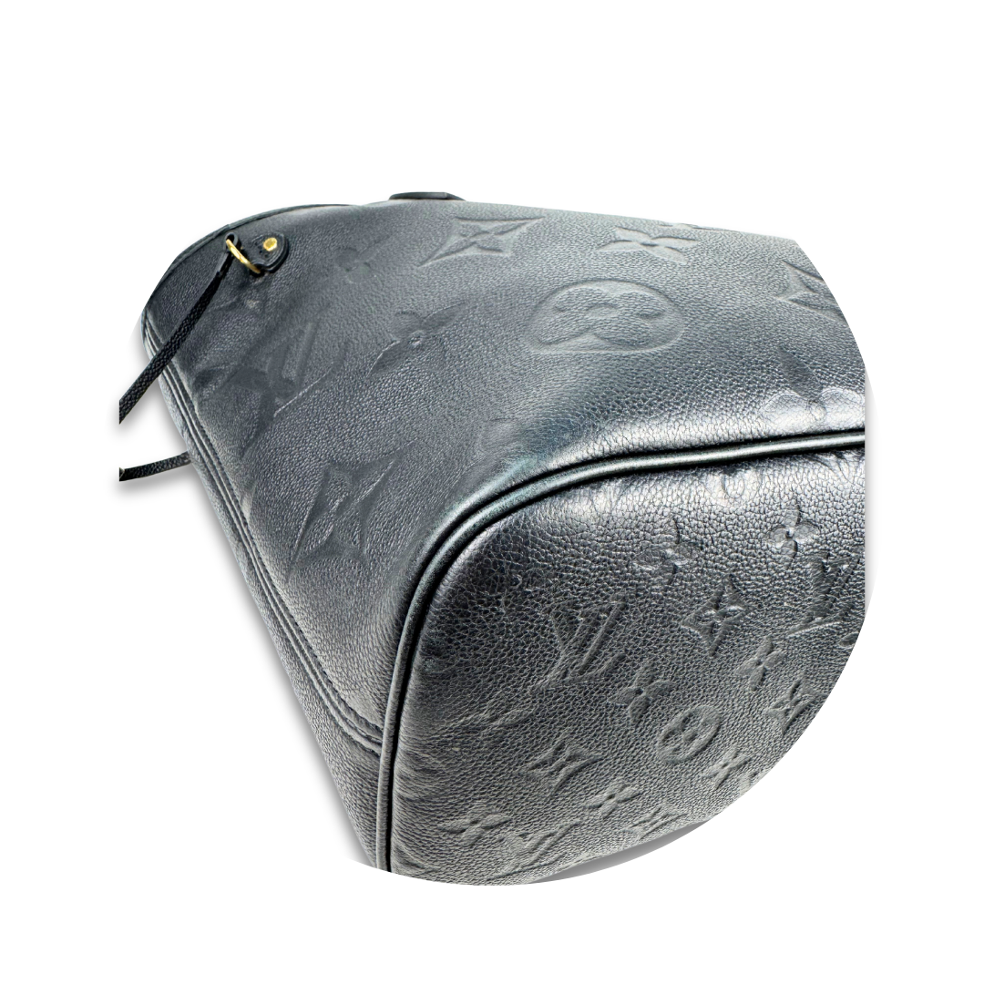 Louis Vuitton Black Giant Empreinte Neverfull MM