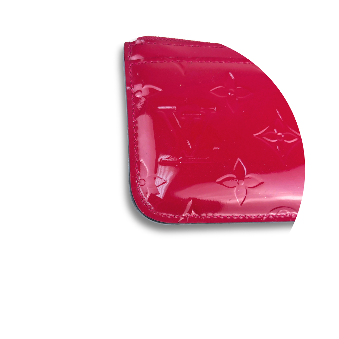 Louis Vuitton Pink Vernis Key Pouch