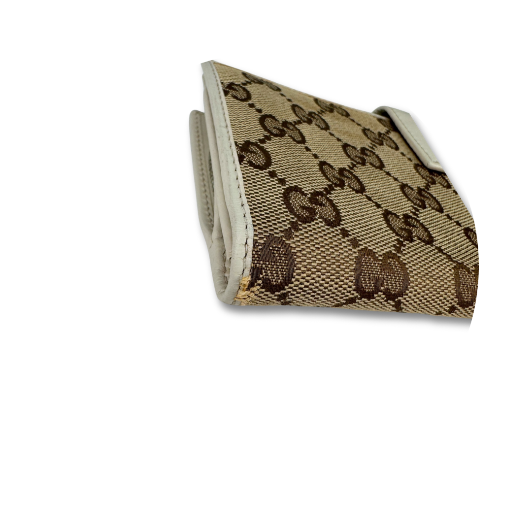 Gucci GG Canvas Continental Wallet