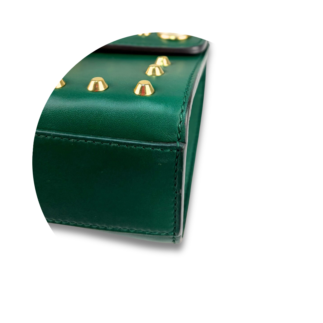Gucci Green Pearly Small Padlock Bag
