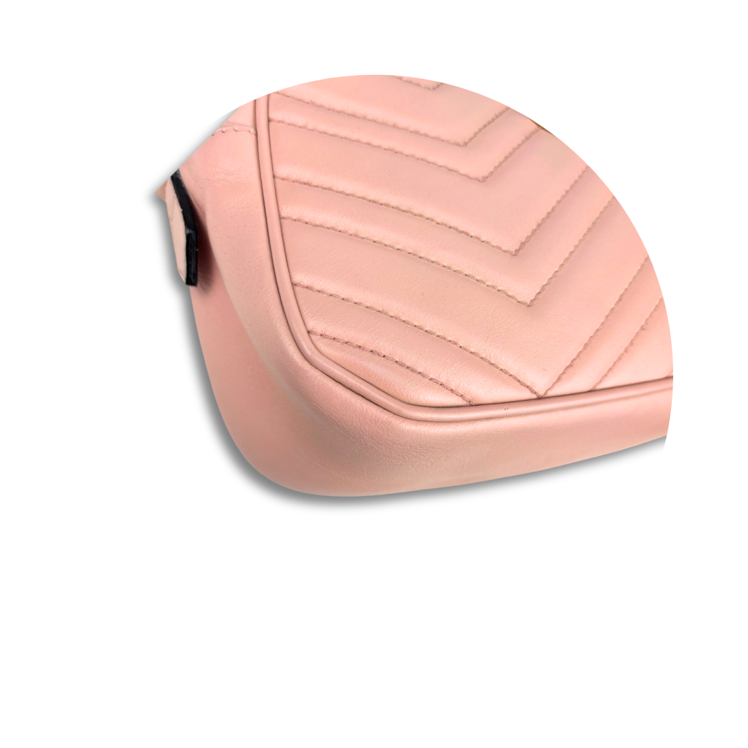 Gucci Pink Marmont Camera Bag
