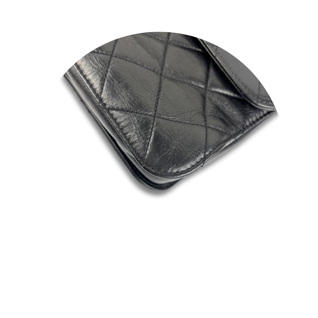 Chanel Large Black Perfect Edge Flap Bag