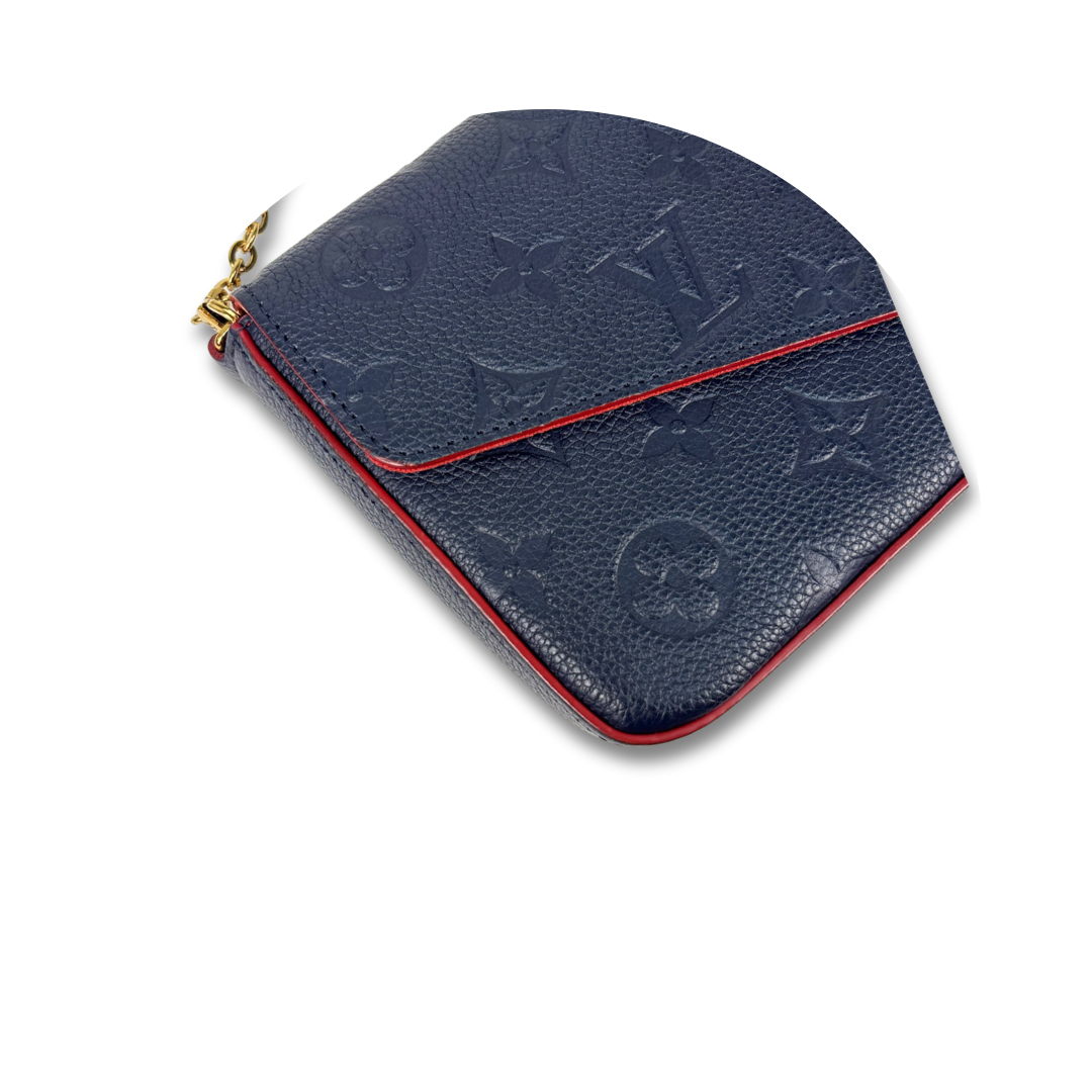 Louis Vuitton Navy Empreinte Pochette Felicie