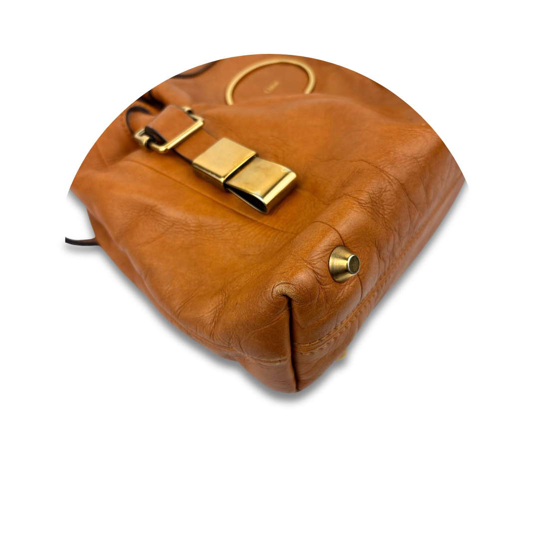 Chloe Victoria Leather Tote Bag
