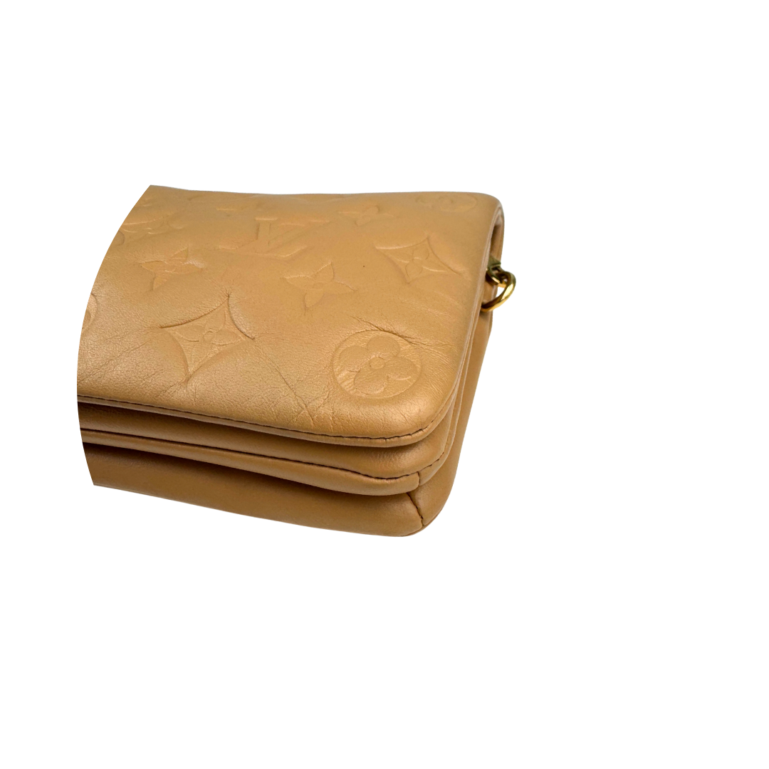 Louis Vuitton Tan Coussin Pochette
