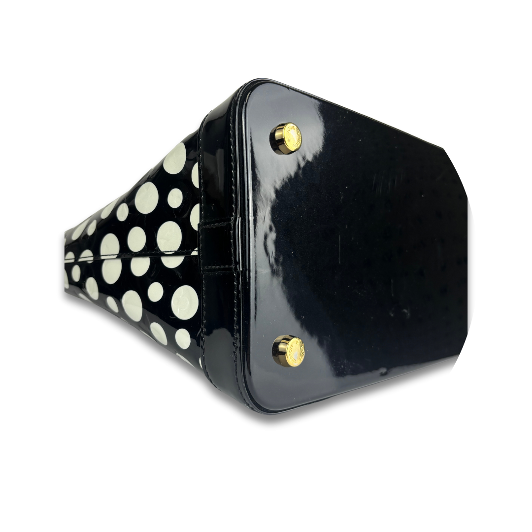 Louis Vuitton Kusama Infinity Dots Vernis Lockit MM