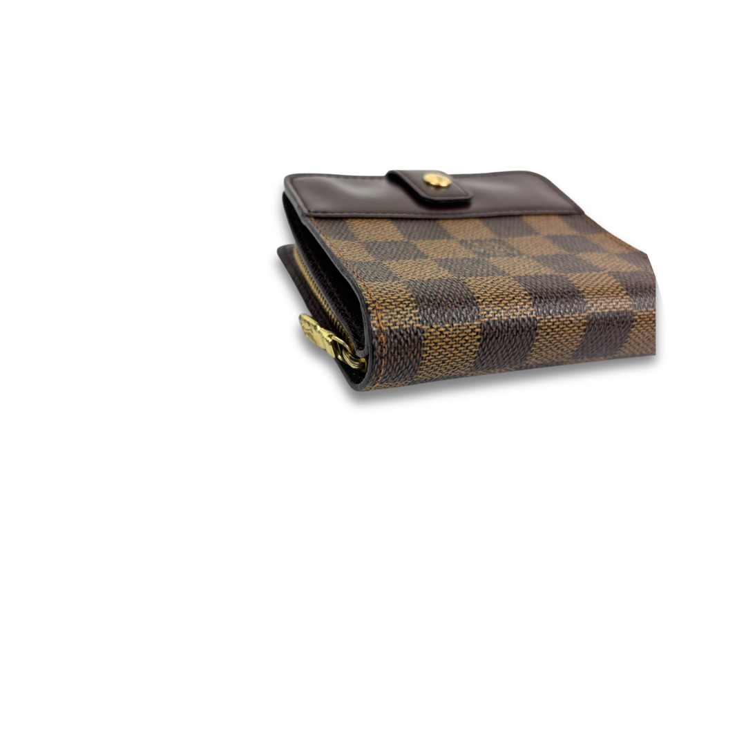 Louis Vuitton Damier Ebene Compact Wallet