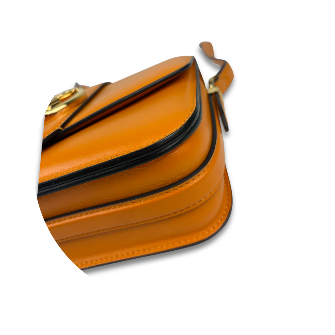 Louis Vuitton Orange Pont 9 Flap Bag
