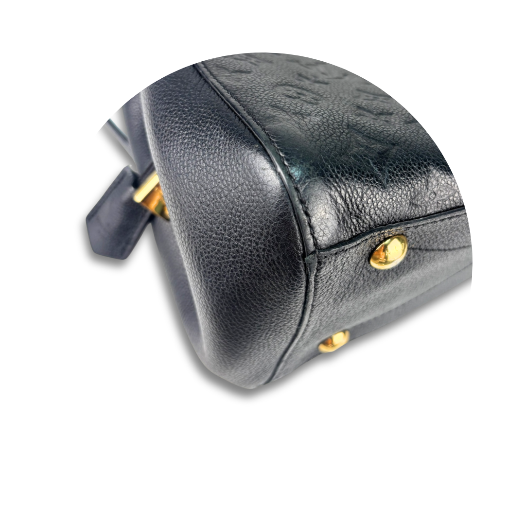 Louis Vuitton Black Empreinte Montaigne MM