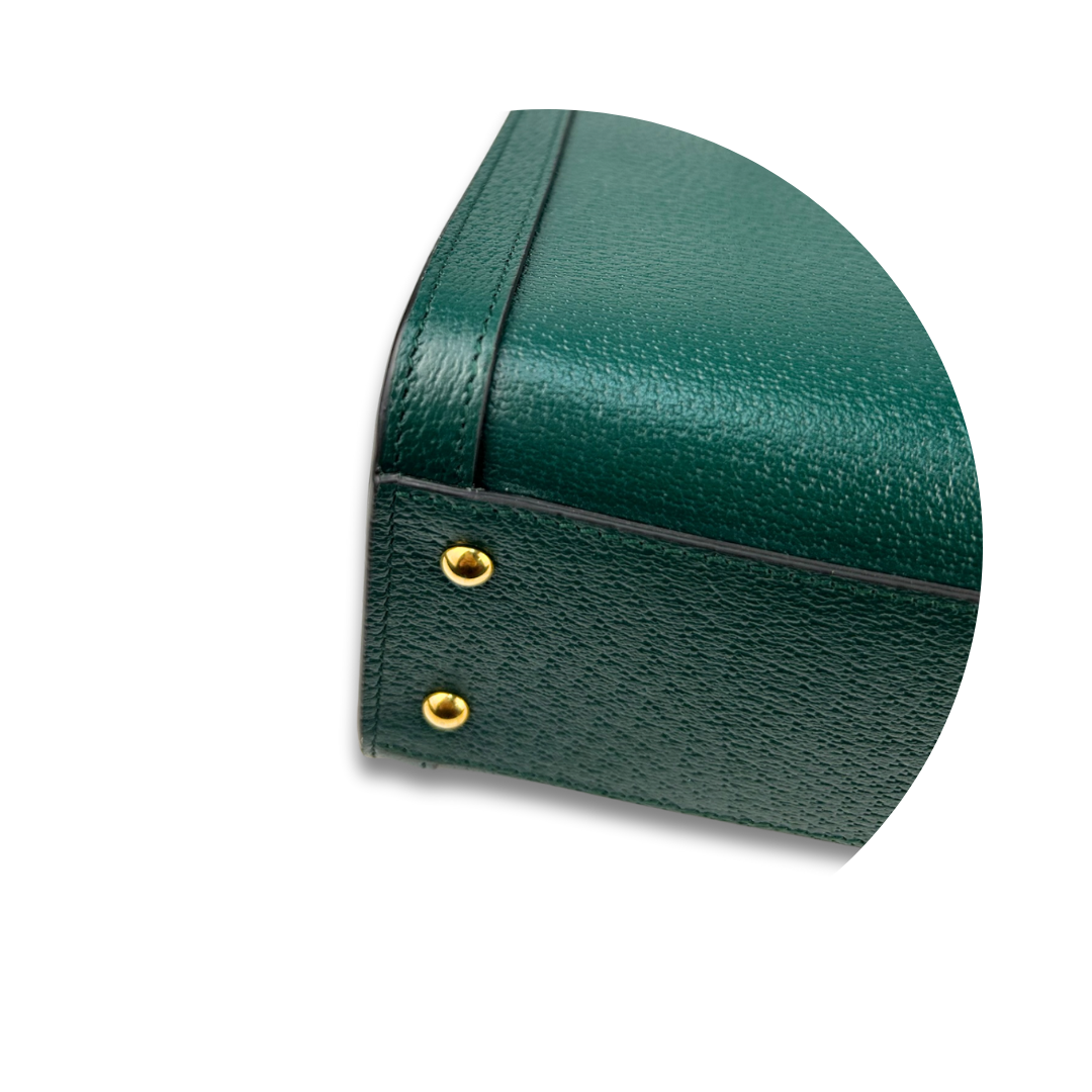 Gucci Green Small Diana Tote Bag