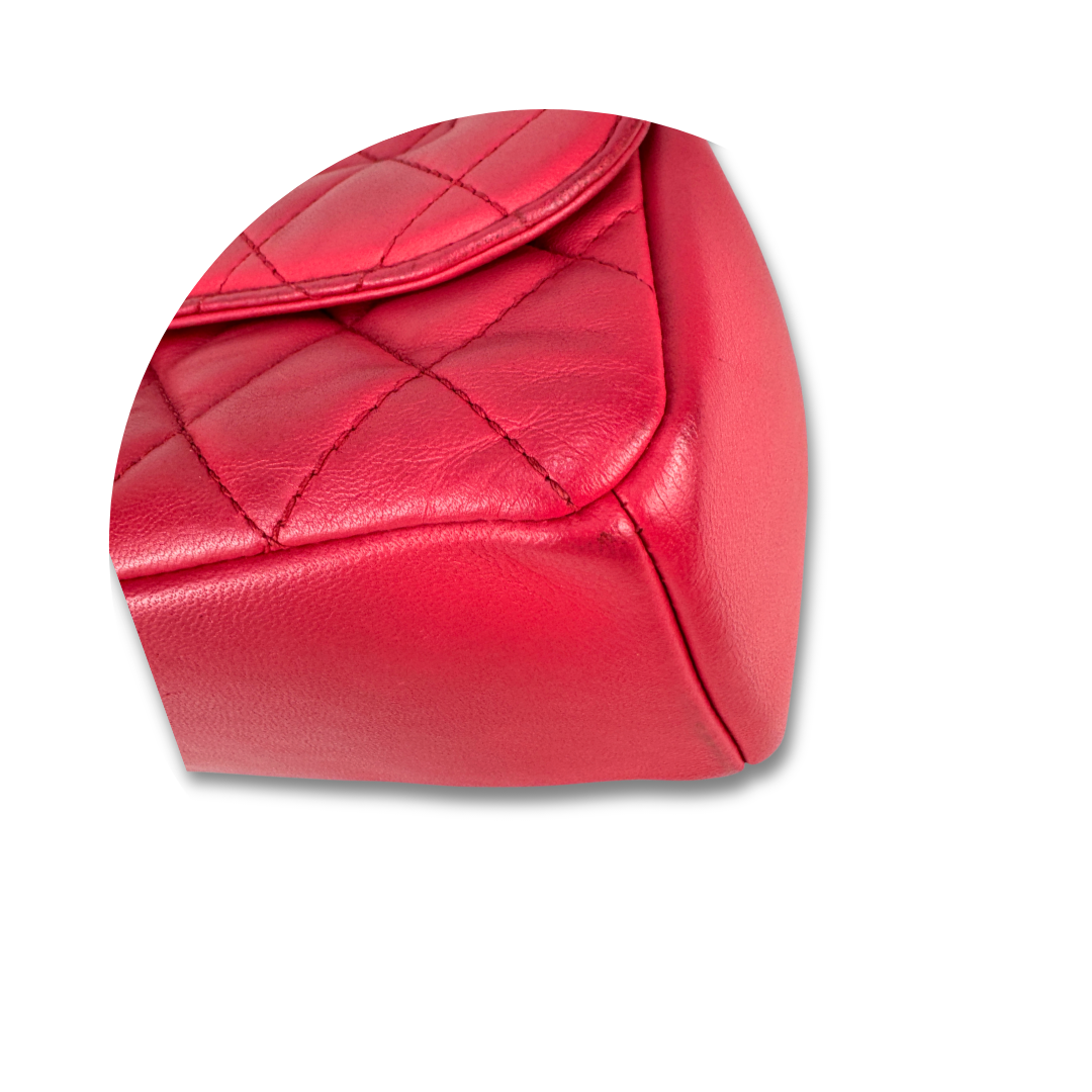 Chanel Red Paris-Seoul Mademoiselle Chic Flap Bag
