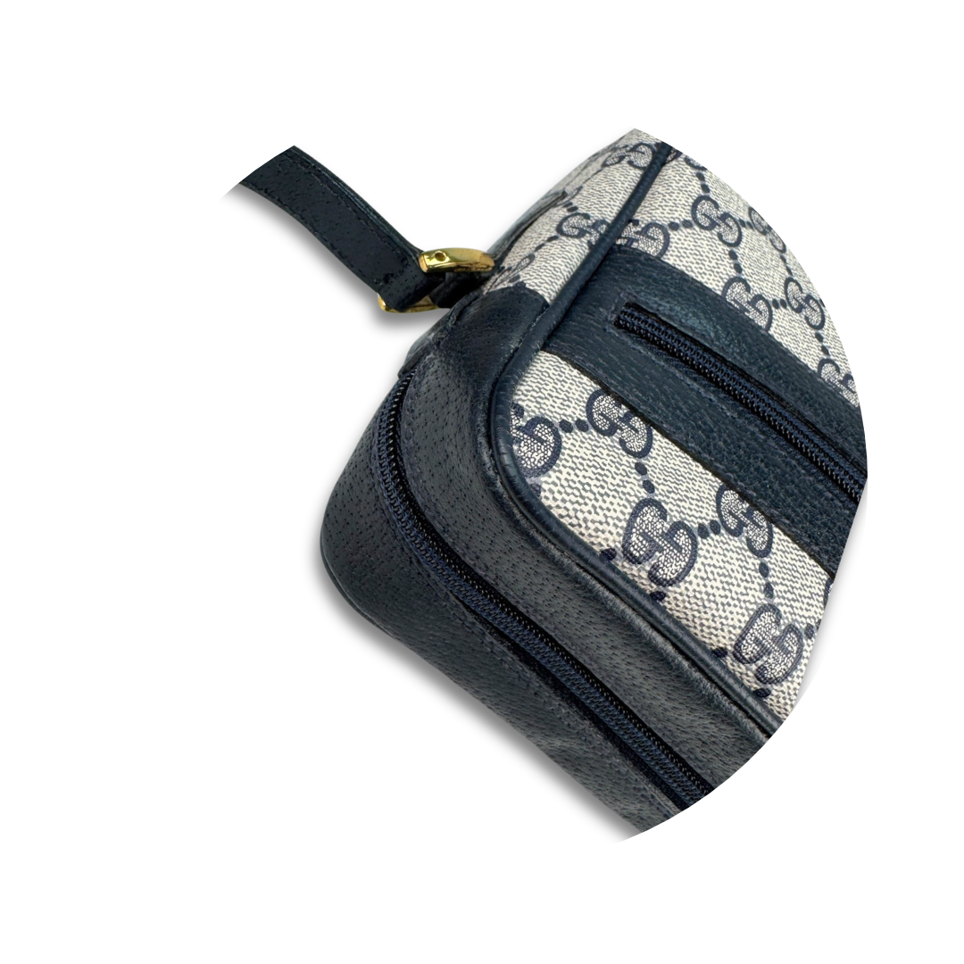 Gucci Navy Vintage Crossbody