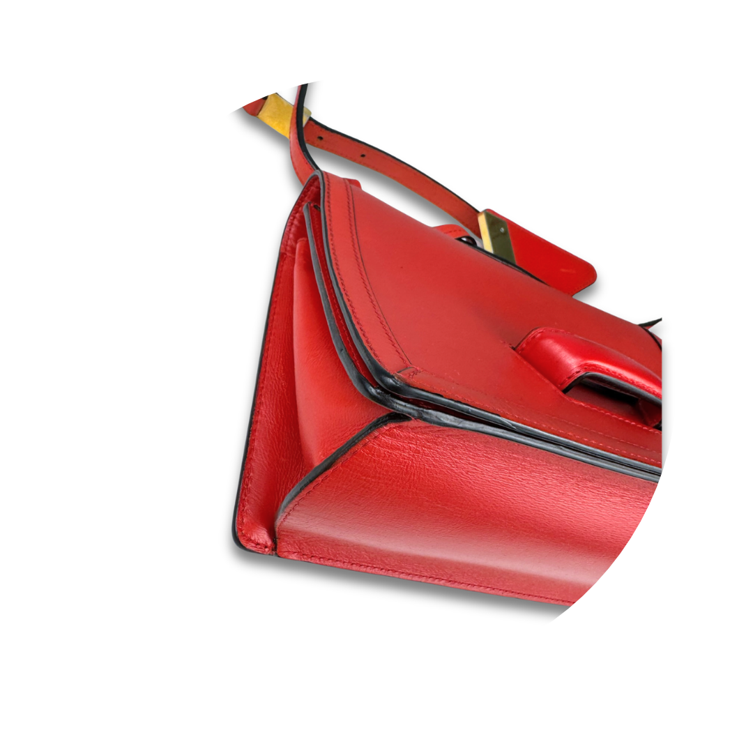 Loewe Red Barcelona Convertible Bag