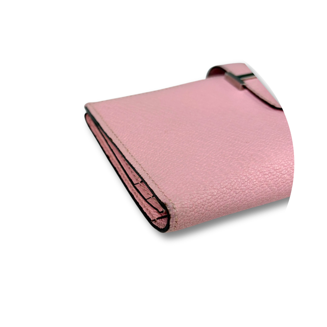 Hermès Swift Pale Pink Bearn Wallet