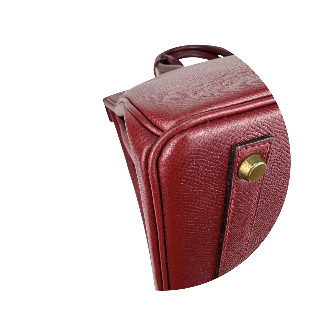 Hermès Epsom Birkin 30 Rouge H