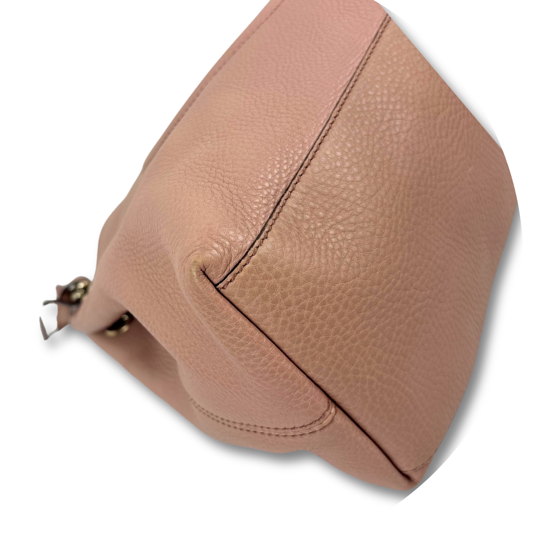 Gucci Pink Soho Chain Tote