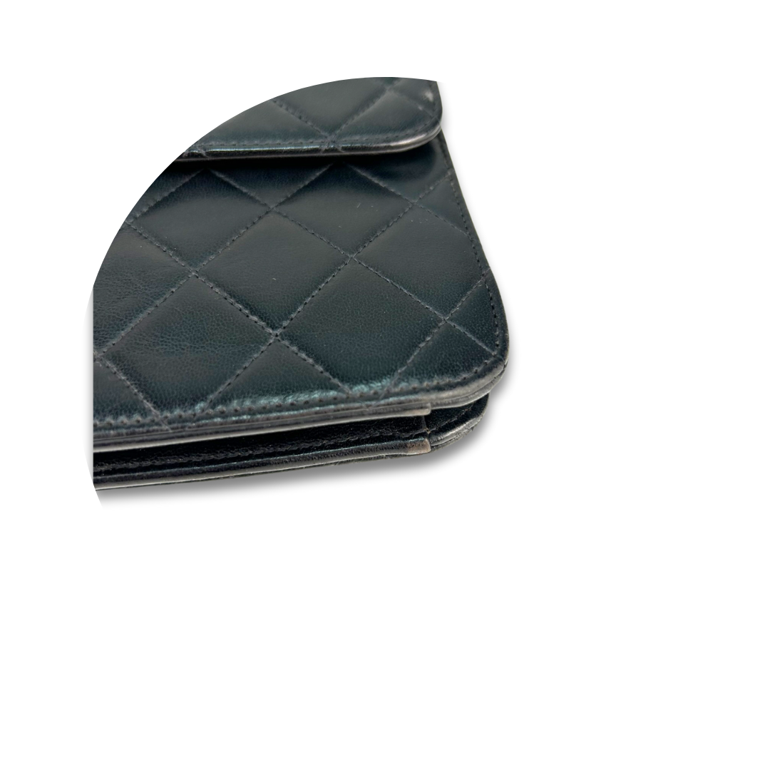 Chanel Black Pushlock Shoulder Bag