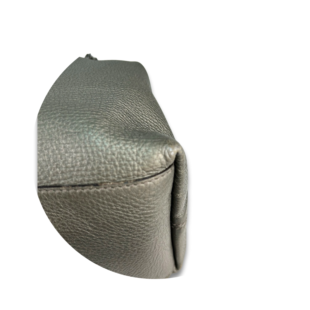 Gucci Pewter Soho Chain Tote