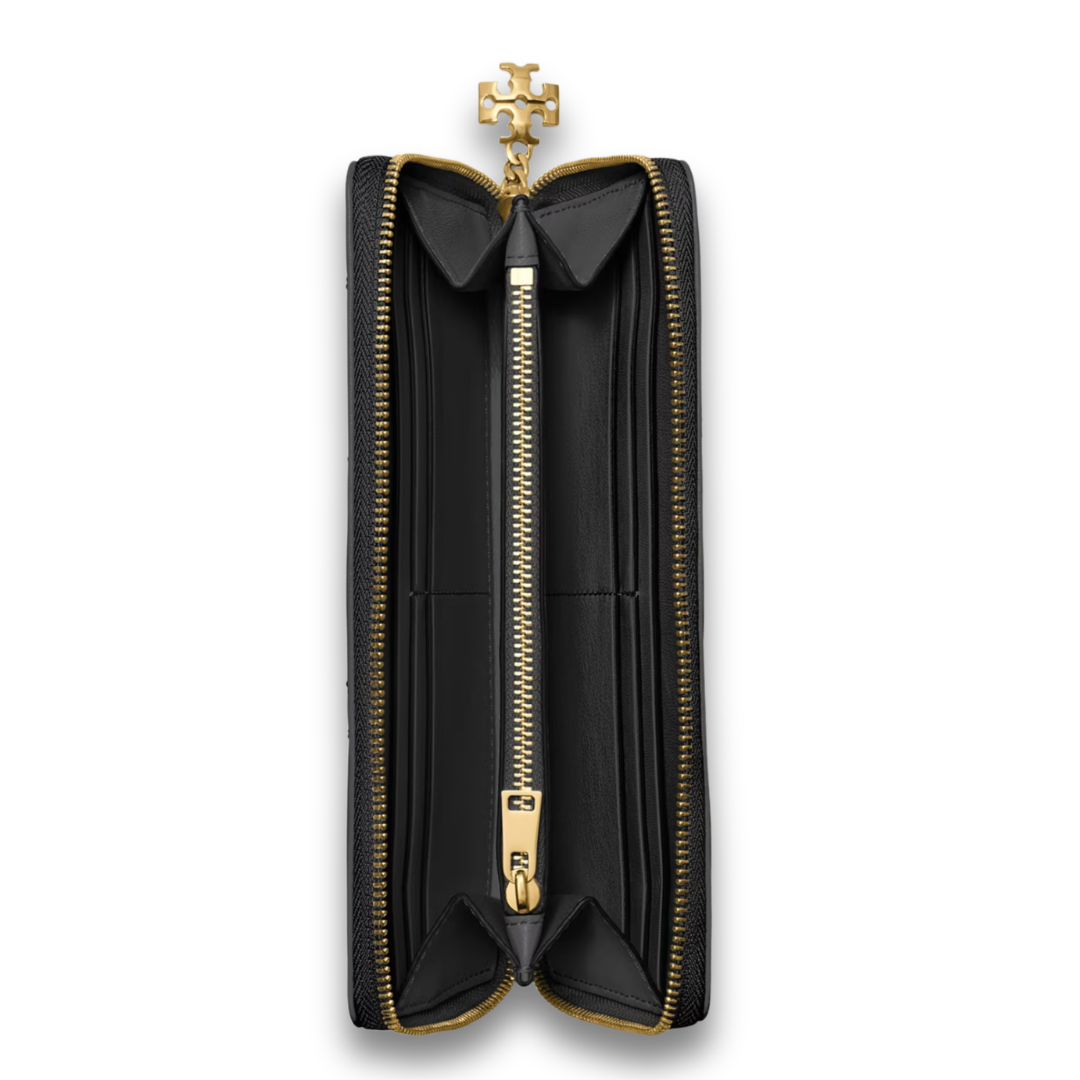 Tory Burch Bunny Knot Zip Continental Wallet
