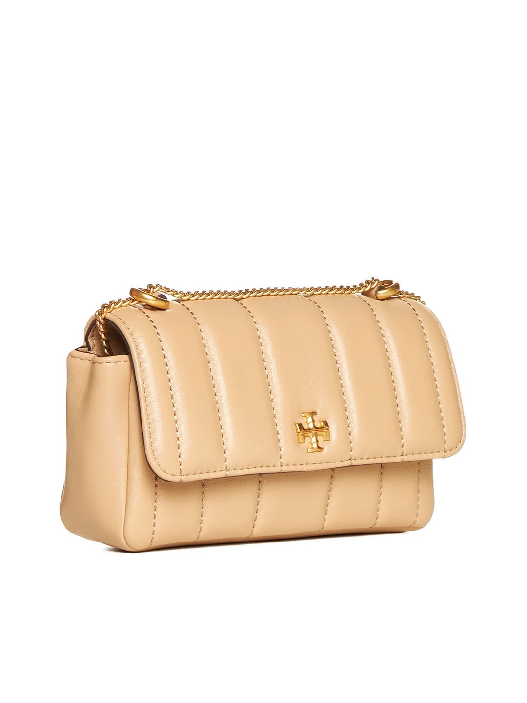 Tory Burch Kira Mini Flap Bag Desert Dune Lola Saratoga