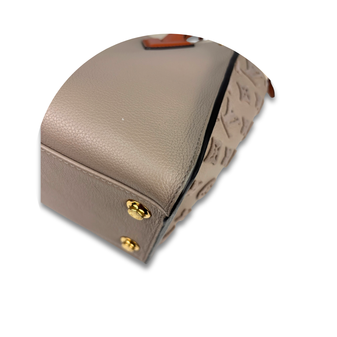 Louis Vuitton Taupe On My Side MM