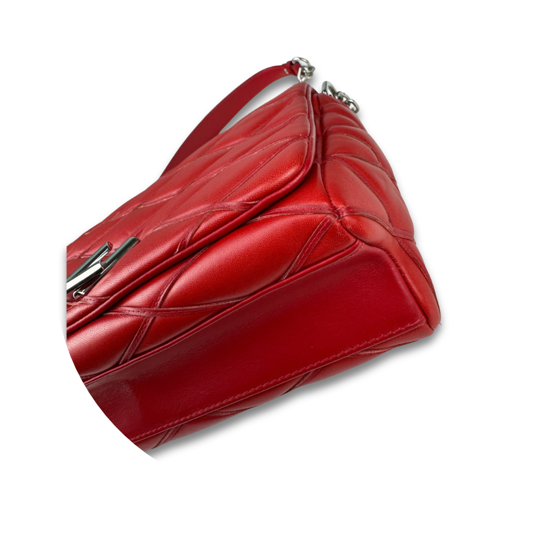 Louis Vuitton Red Lambskin GO-14