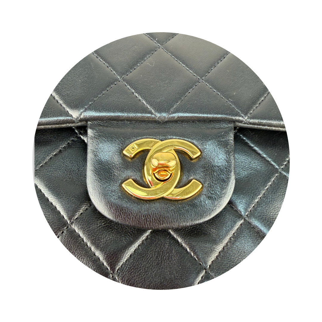 Chanel Classic Black Medium Double Flap