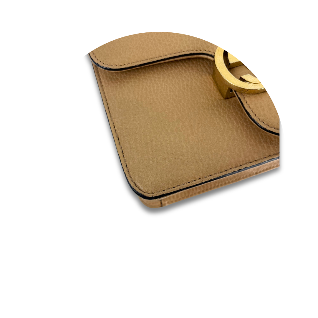 Gucci Beige Interlocking GG Shoulder Bag
